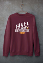 Load image into Gallery viewer, Bitcoin Crypto Money Unisex Sweatshirt for Men/Women-Maroon-Ektarfa.online
