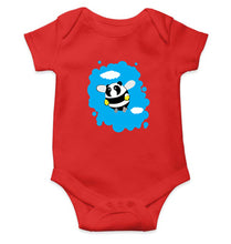 Load image into Gallery viewer, Panda Bee Wolf Kids Romper For Baby Boy/Girl-0-5 Months(18 Inches)-RED-Ektarfa.online
