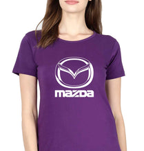 Load image into Gallery viewer, Mazda T-Shirt for Women-Purple-Ektarfa.online
