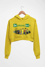 Load image into Gallery viewer, Breaking Bad Crop HOODIE FOR WOMEN-Mustard Yellow-Ektarfa.online
