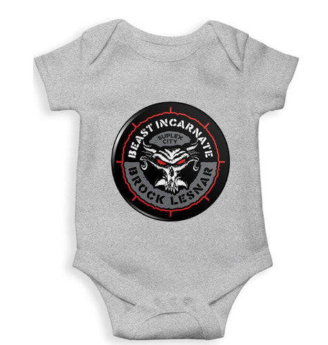 Brock Lesnar (WWE) Kids Romper For Baby Boy/Girl-Grey-Ektarfa.online