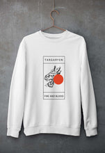 Load image into Gallery viewer, House Targaryen (GOT) Unisex Sweatshirt for Men/Women-White-Ektarfa.online
