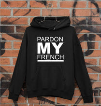 Load image into Gallery viewer, Pardon My French Unisex Hoodie for Men/Women-Black-Ektarfa.online
