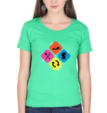 Load image into Gallery viewer, Play Chess T-Shirt for Women-Flag Green-Ektarfa.online
