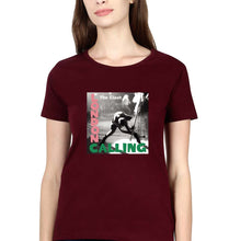 Load image into Gallery viewer, London Calling T-Shirt for Women-Maroon-Ektarfa.online
