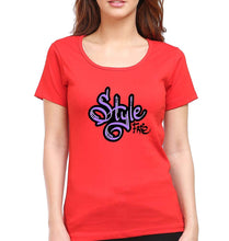 Load image into Gallery viewer, Graffiti T-Shirt for Women-Red-Ektarfa.online
