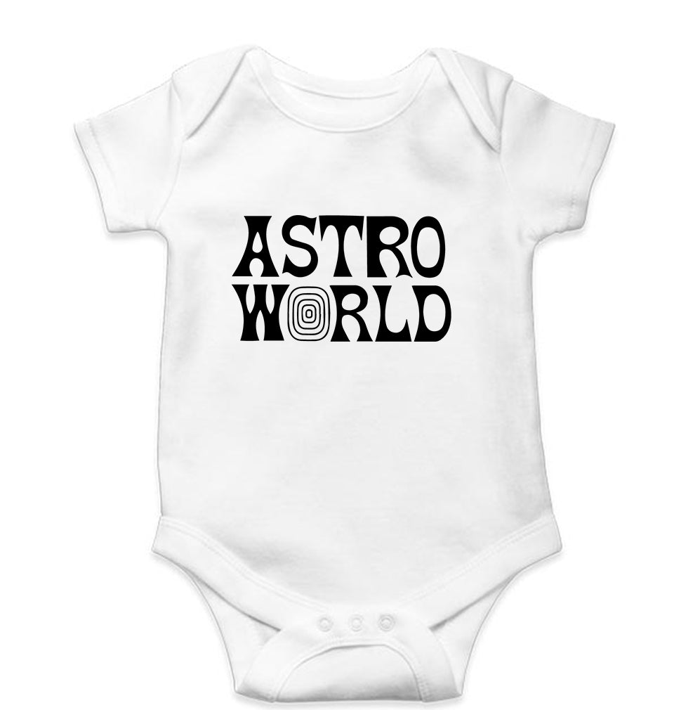 Astroworld Travis Scott Kids Romper For Baby Boy/Girl-White-Ektarfa.online