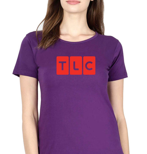 TLC T-Shirt for Women-Purple-Ektarfa.online