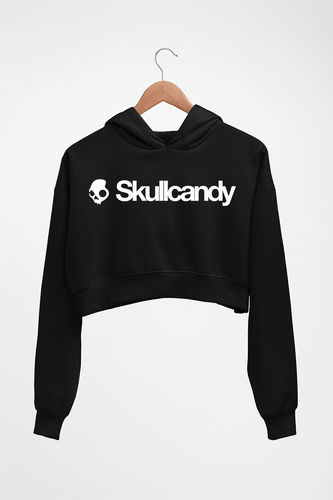 Skullcandy Crop HOODIE FOR WOMEN-Black-Ektarfa.online