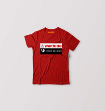Load image into Gallery viewer, WARning Kids T-Shirt for Boy/Girl-RED-Ektarfa.online
