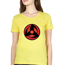 Load image into Gallery viewer, Sharingan T-Shirt for Women-Yellow-Ektarfa.online

