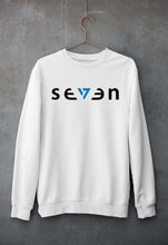 Load image into Gallery viewer, Seven MS Dhoni Unisex Sweatshirt for Men/Women-White-Ektarfa.online
