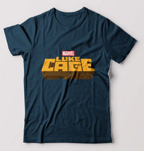 Load image into Gallery viewer, Luke Cage T-Shirt for Men-Petrol Blue-Ektarfa.online
