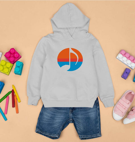 Music Node Kids Hoodie for Boy/Girl-0-1 Year(22 Inches)-Grey-Ektarfa.online