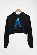 Load image into Gallery viewer, Avatar Crop HOODIE FOR WOMEN-Black-Ektarfa.online
