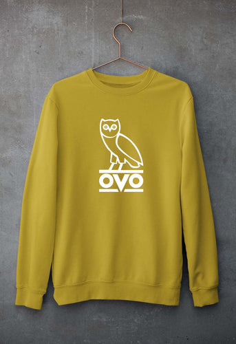 OVO Unisex Sweatshirt for Men/Women-Mustard Yellow-Ektarfa.online