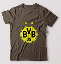 Load image into Gallery viewer, Borussia Dortmund T-Shirt for Men-Olive Green-Ektarfa.online
