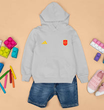 Load image into Gallery viewer, Spain Football Kids Hoodie for Boy/Girl-Grey-Ektarfa.online
