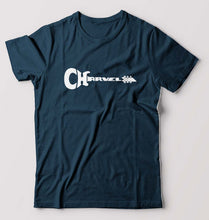 Load image into Gallery viewer, Charvel Guitar T-Shirt for Men-Petrol Blue-Ektarfa.online
