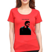 Load image into Gallery viewer, The Weeknd T-Shirt for Women-Red-Ektarfa.online
