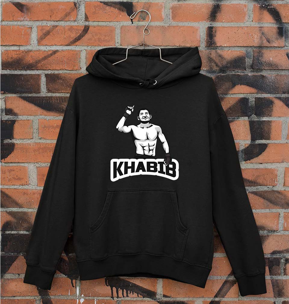 Khabib Nurmagomedov Unisex Hoodie for Men/Women-Black-Ektarfa.online