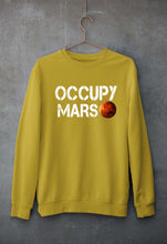 Load image into Gallery viewer, Occupy Mars Elon Musk Unisex Sweatshirt for Men/Women-Mustard Yellow-Ektarfa.online
