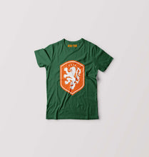 Load image into Gallery viewer, Netherlands Football Kids T-Shirt for Boy/Girl-Dark Green-Ektarfa.online
