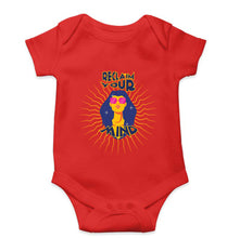 Load image into Gallery viewer, Psychedelic Mind Kids Romper For Baby Boy/Girl-Red-Ektarfa.online
