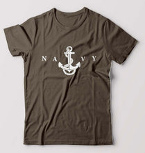 Load image into Gallery viewer, NAvy Army T-Shirt for Men-Olive Green-Ektarfa.online
