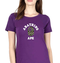 Load image into Gallery viewer, A Bathing Ape T-Shirt for Women-Purple-Ektarfa.online
