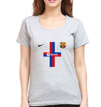 Load image into Gallery viewer, Barcelona 2022-23 T-Shirt for Women-Grey Melange-Ektarfa.online
