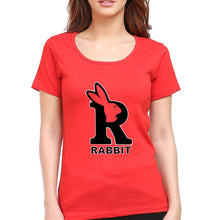 Load image into Gallery viewer, Rabbit Bunny T-Shirt for Women-Red-Ektarfa.online
