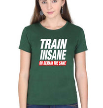 Load image into Gallery viewer, Gym T-Shirt for Women-Dark Green-Ektarfa.online
