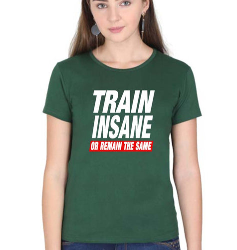 Gym T-Shirt for Women-Dark Green-Ektarfa.online