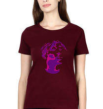 Load image into Gallery viewer, Tupac 2Pac T-Shirt for Women-Maroon-Ektarfa.online
