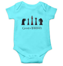 Load image into Gallery viewer, GOT Game of Thrones Kids Romper For Baby Boy/Girl-0-5 Months(18 Inches)-Sky Blue-Ektarfa.online
