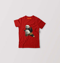 Load image into Gallery viewer, Kung Fu Panda Kids T-Shirt for Boy/Girl-Red-Ektarfa.online
