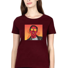Load image into Gallery viewer, Asap Rocky T-Shirt for Women-Maroon-Ektarfa.online
