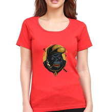 Load image into Gallery viewer, Hip Hop Gorilla T-Shirt for Women-Red-Ektarfa.online
