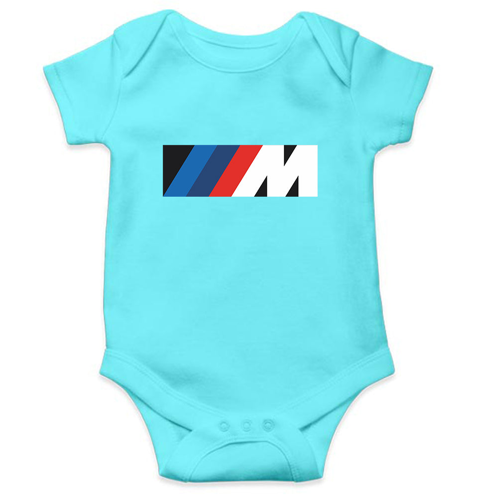 BMW Kids Romper Kids Romper For Baby Boy/Girl-0-5 Months(18 Inches)-Sky Blue-Ektarfa.online