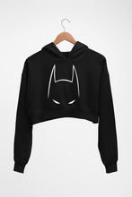 Load image into Gallery viewer, Batman Superhero Crop HOODIE FOR WOMEN-Black-Ektarfa.online
