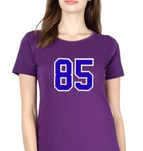 Load image into Gallery viewer, Varsity 85 T-Shirt for Women-Purple-Ektarfa.online
