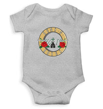 Load image into Gallery viewer, Guns and Roses Kids Romper Kids Romper For Baby Boy/Girl-0-5 Months(18 Inches)-Grey-Ektarfa.online
