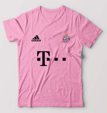Load image into Gallery viewer, FC Bayern Munich 2021-22 T-Shirt for Men-Light Baby Pink-Ektarfa.online
