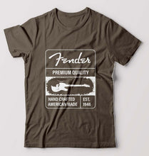 Load image into Gallery viewer, Fender T-Shirt for Men-Olive Green-Ektarfa.online
