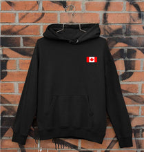 Load image into Gallery viewer, Canada Flag Unisex Hoodie for Men/Women-Black-Ektarfa.online
