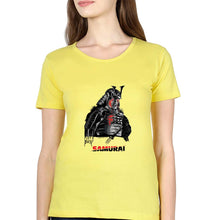 Load image into Gallery viewer, Samurai T-Shirt for Women-Yellow-Ektarfa.online
