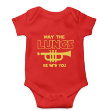 Load image into Gallery viewer, Trumpet Kids Romper For Baby Boy/Girl-0-5 Months(18 Inches)-Red-Ektarfa.online
