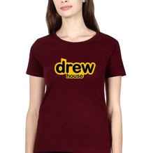 Load image into Gallery viewer, Drew House T-Shirt for Women-Maroon-Ektarfa.online
