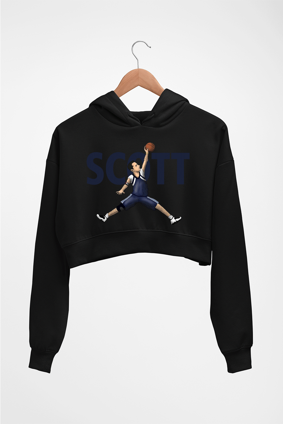 Michael Scott Crop HOODIE FOR WOMEN-Ektarfa.online